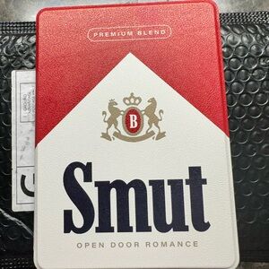 Red and White Smut Book Cover